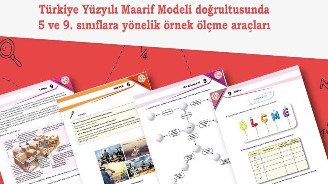 YENİ MÜFREDATA UYGUN YENİ ÖRNEK ÖLÇME ARAÇLARI YAYIMLANDI